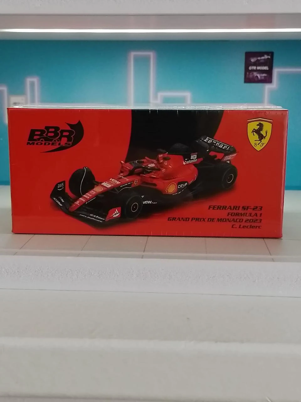 BBR 1/64 Diecast BBRFER64022 Ferrari F1 SF23 #16 2023 GP de Mónaco - C.Leclerc – photo 2